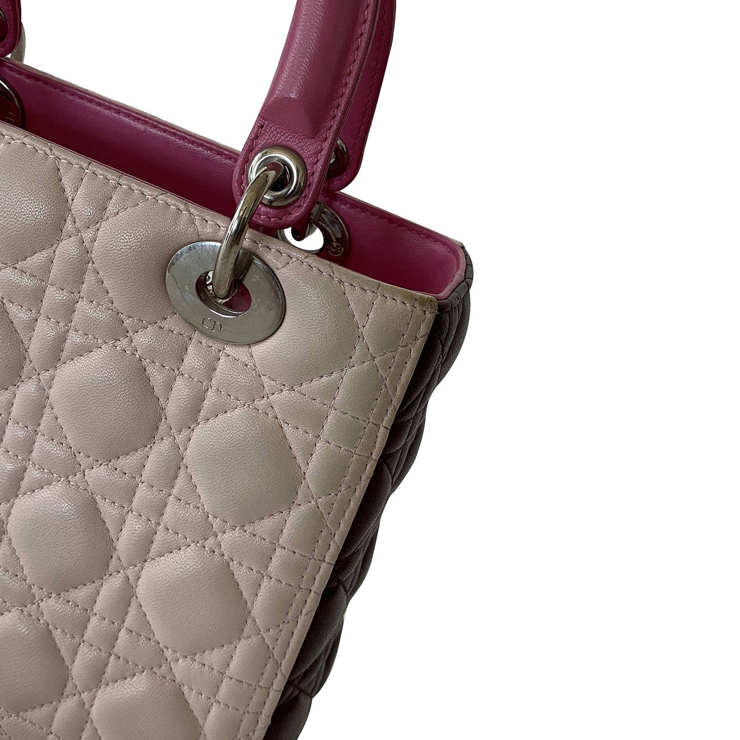Christian Dior Tricolor Medium Lady Dior