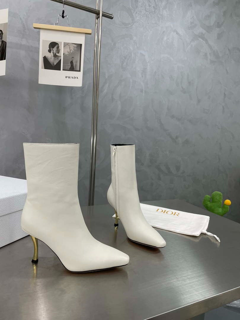 Dior WomenÃƒÂ¢Ã¢â€šÂ¬Ã¢â€žÂ¢s Shoes ÃƒÂ¢Ã¢â€šÂ¬Ã¢â‚¬Å“ D-Fame Heeled Angle Boot
