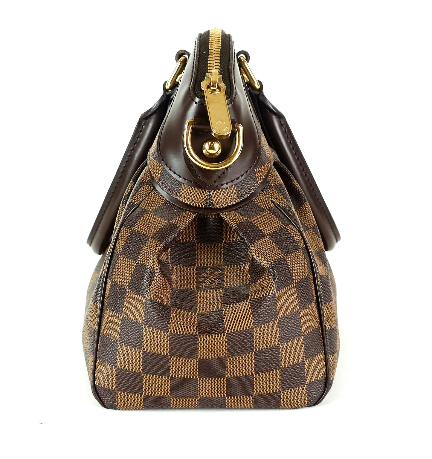 Louis Vuitto Trevi PM Damier Ebene Canvas Bag