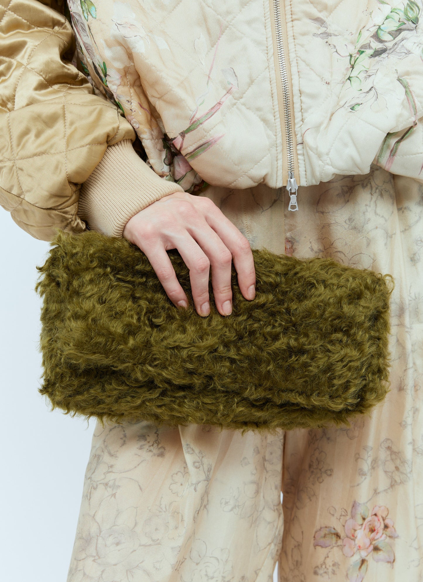 Dries Van Noten Women Fluffy Clutch