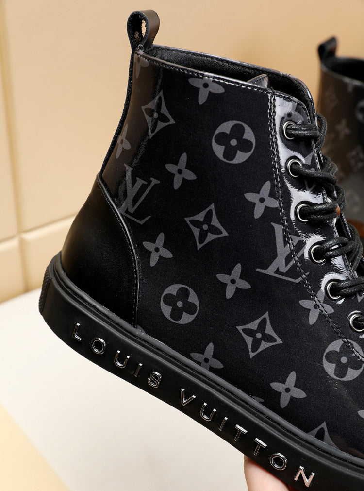 GLM - LUV Stellar Trainer Boot Black Sneaker
