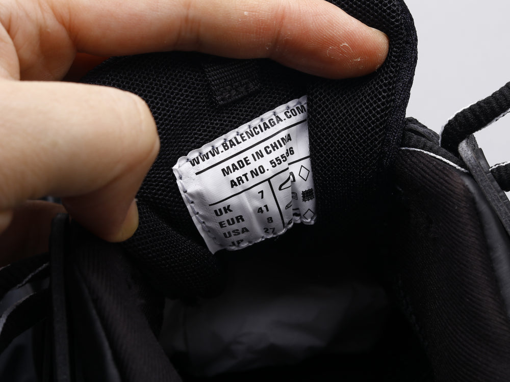 GLM - Bla Track LED Black Sneaker