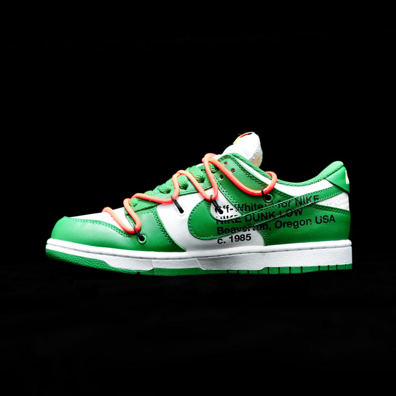 GLM - OW x Dunk Low White Green