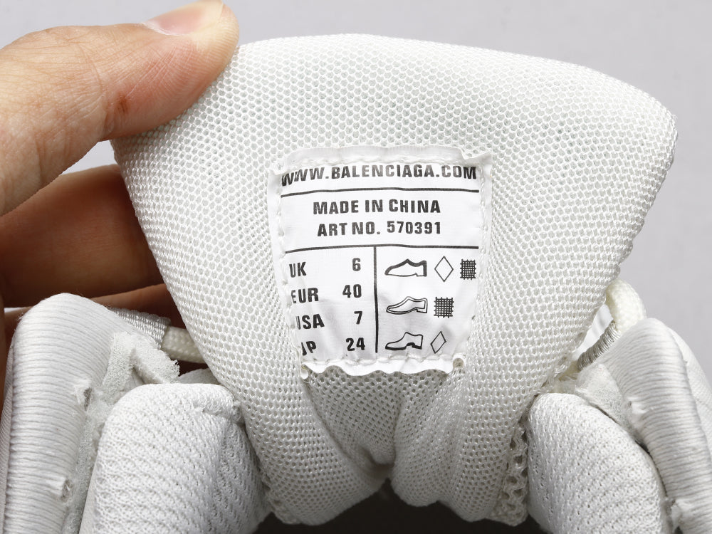 GLM - Bla Track Hollow White Sneaker
