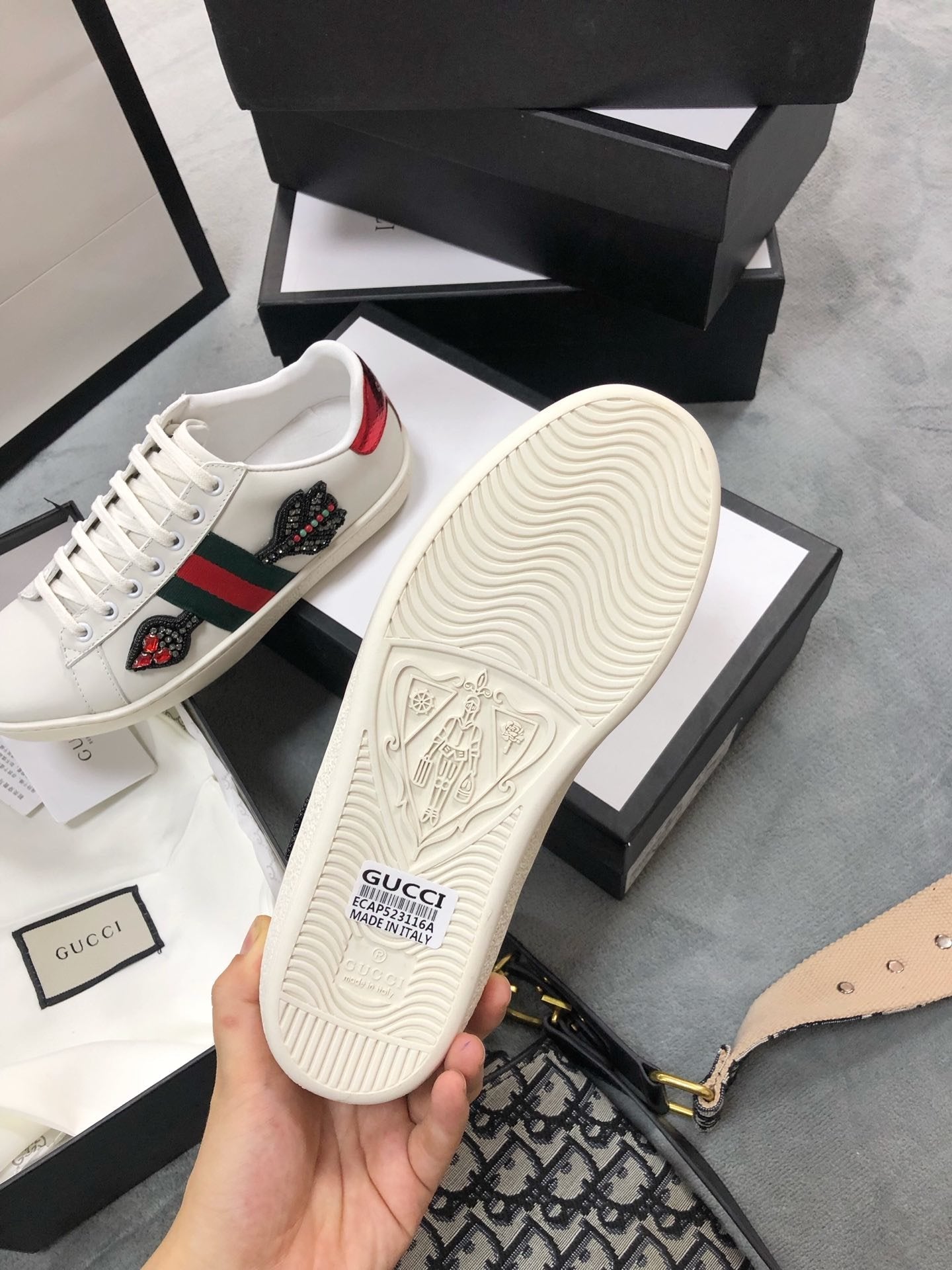 GLM-GCI Ace logo Sneaker 069