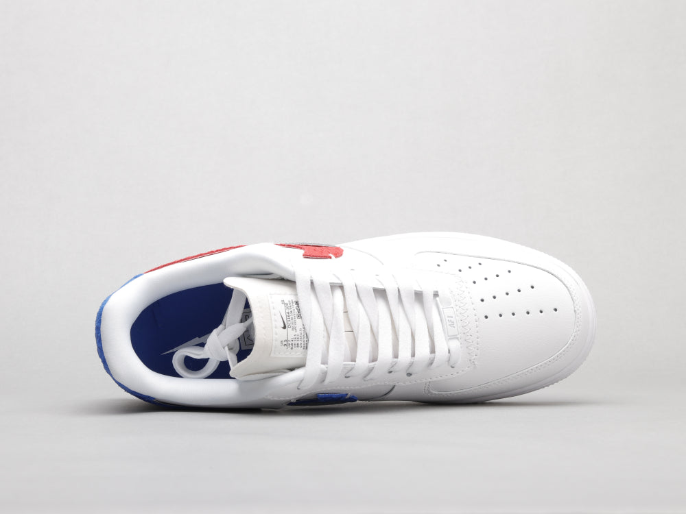 GLM - AF1 White red blue snake pattern