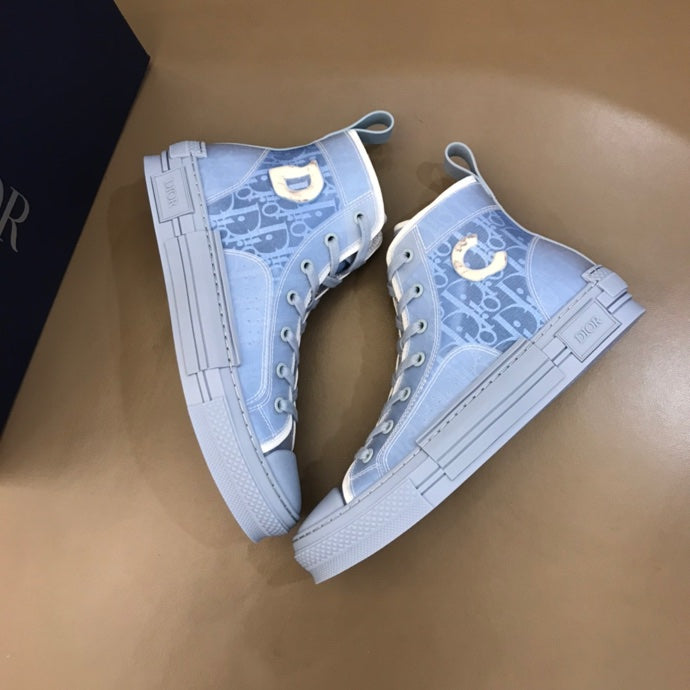 GLM - DIR B23 BLUE HIGH-TOP SNEAKER