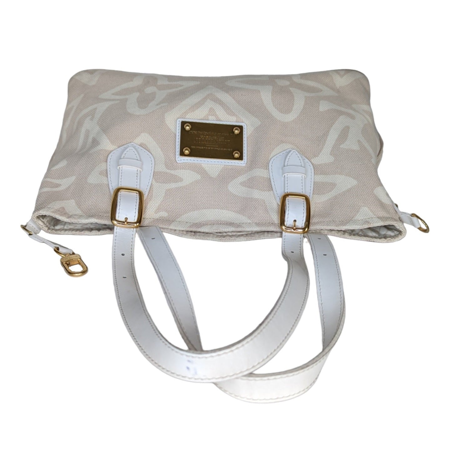 Louis Vuitton Limited Edition Beige Tahitienne Cabas Bag