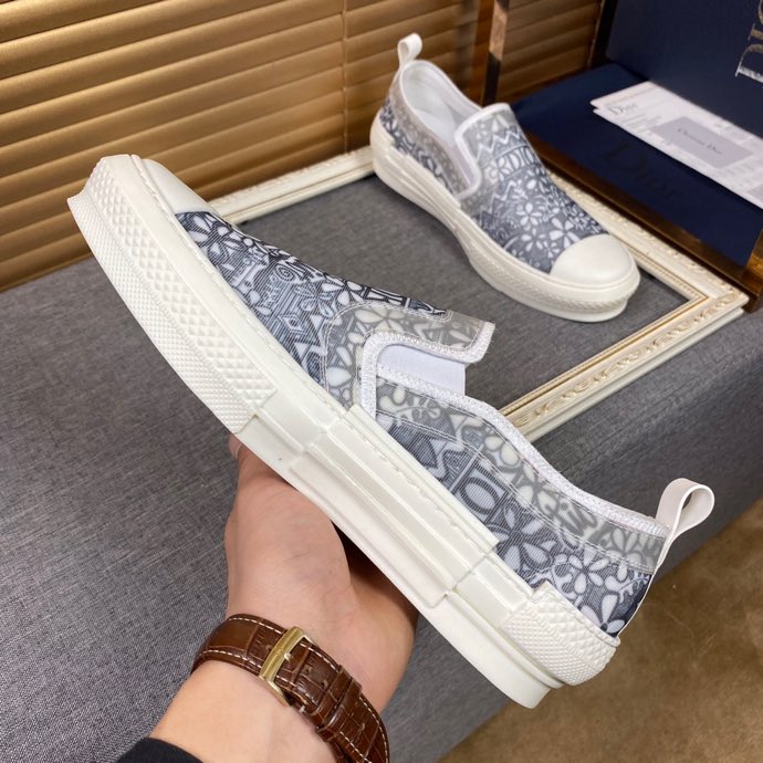 GLM - DIR B23 Slip Blue And White LOW-TOP SNEAKER
