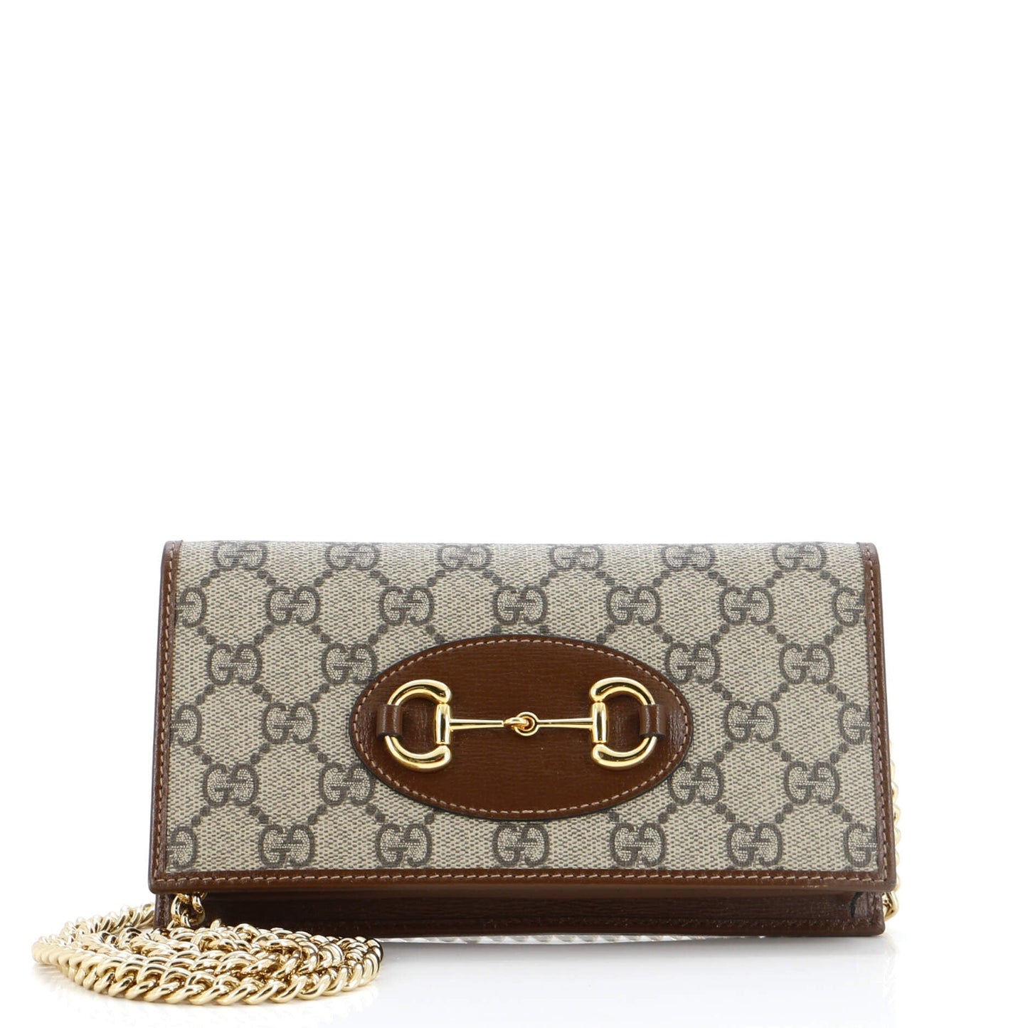 Horsebit 1955 Chain Wallet GG Coated Canvas