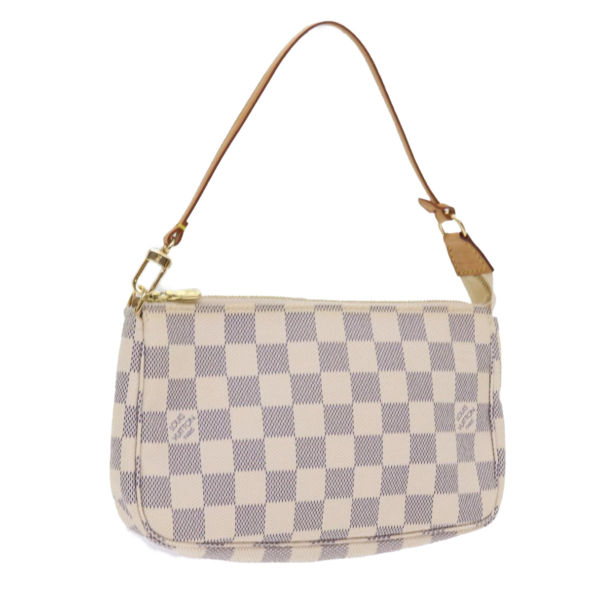 Louis Vuitton Pochette Accessoires  Canvas Clutch Bag ()
