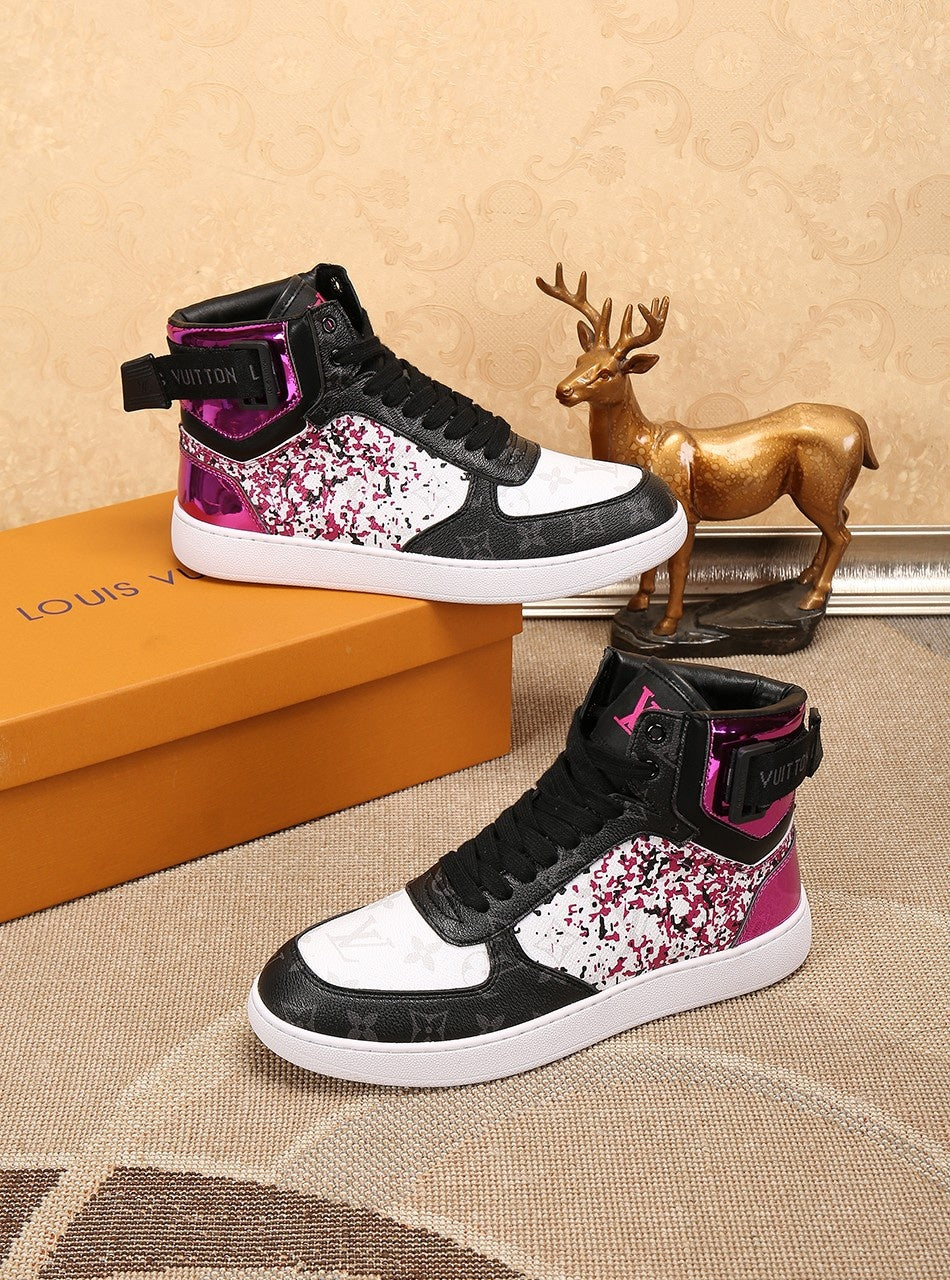 GLM - LUV Rivoli High Pink Sneaker