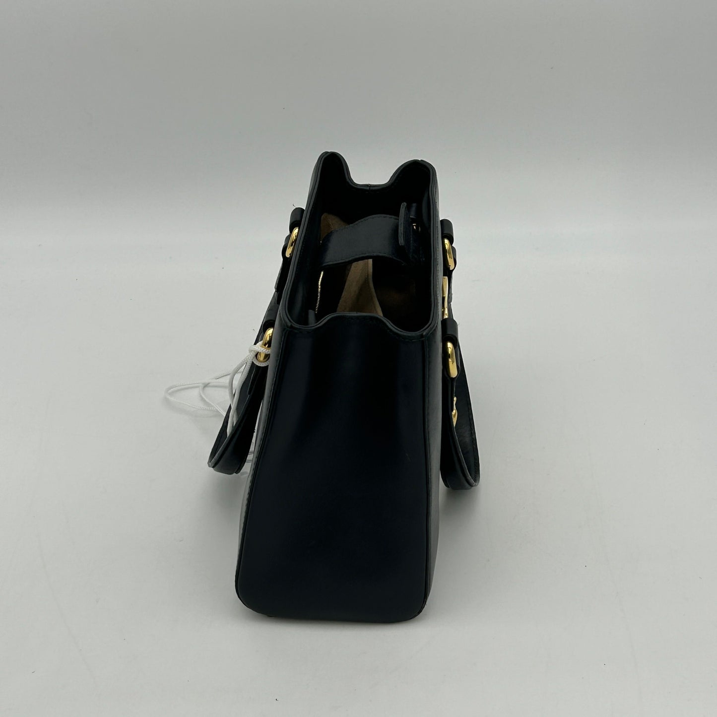 GUCCI Sylvie Handbag  Leather Black Plain for Women LA25981