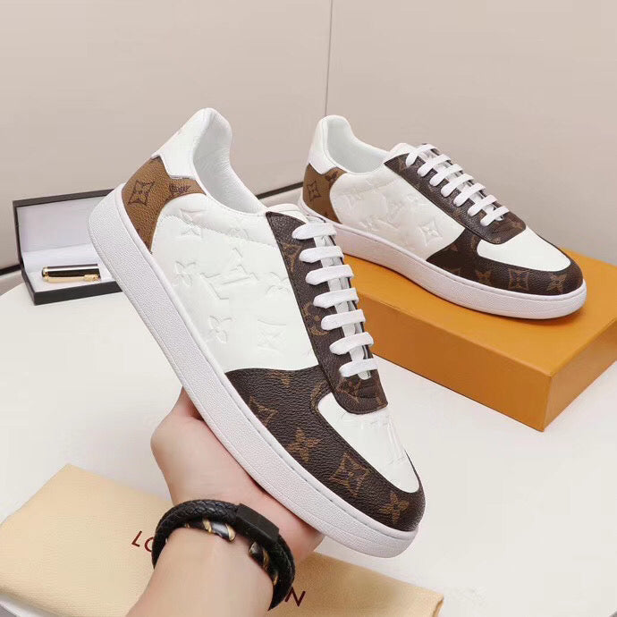 GLM - LUV Casual Low White Brown Sneaker