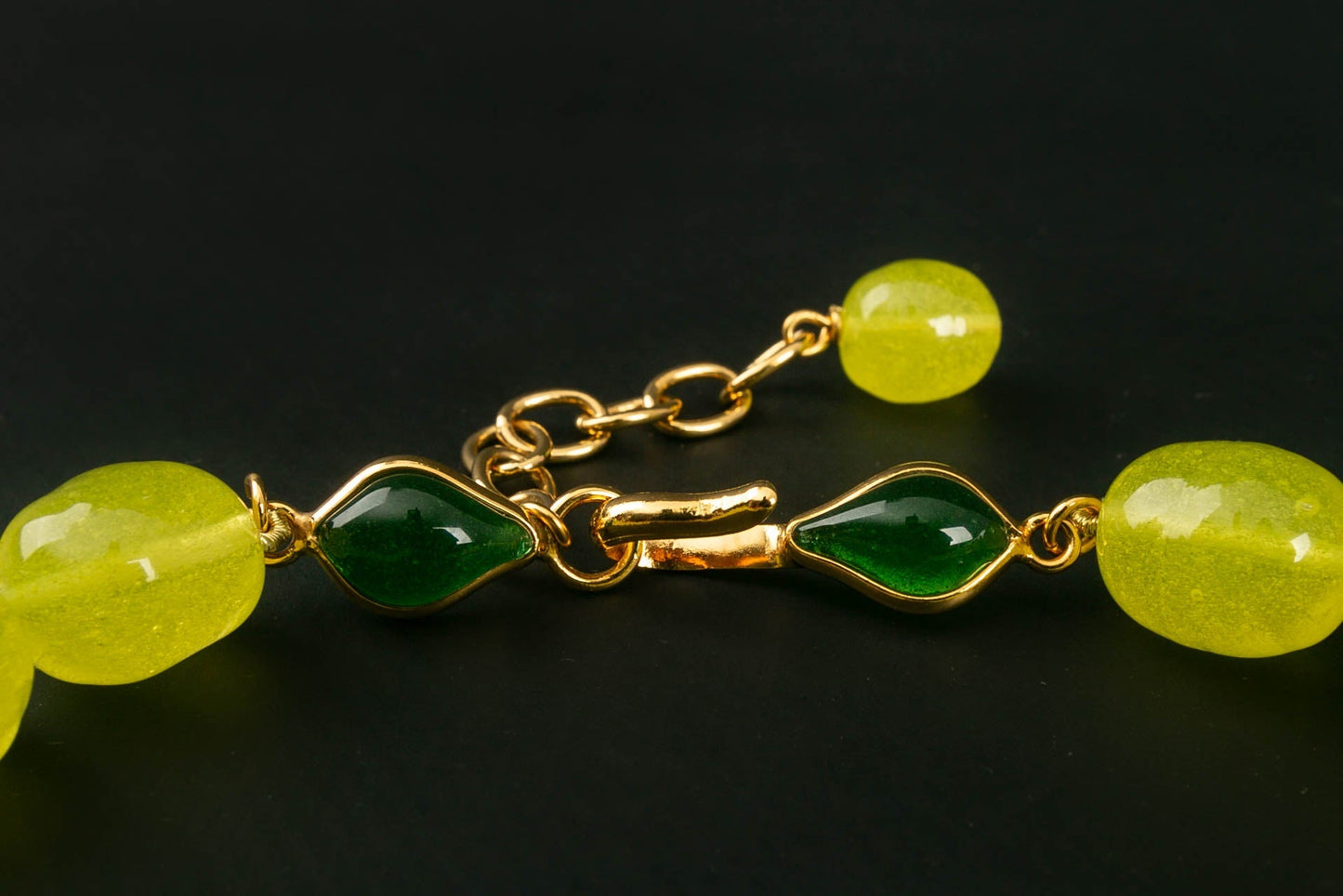Collier en pÃƒÆ’Ã‚Â¢te de verre Augustine