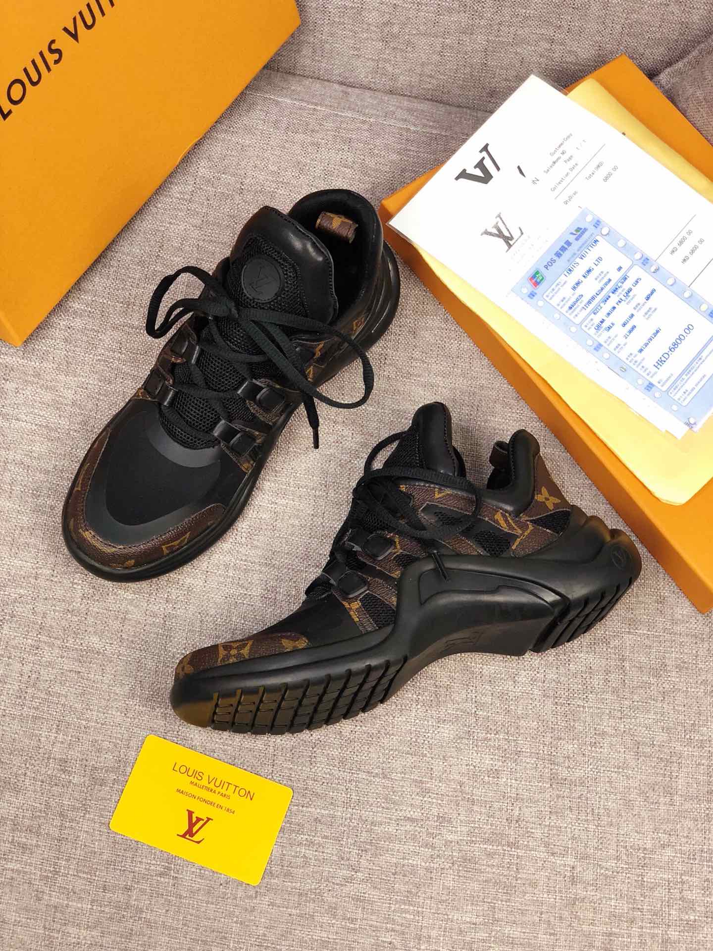 GLM - LUV Archlight Black Brown Sneaker