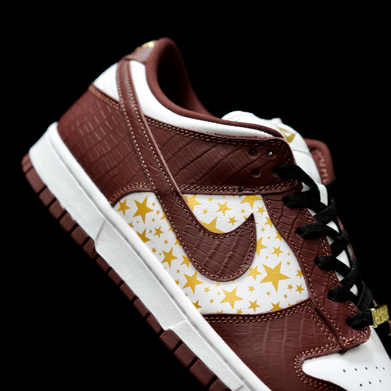 GLM - SUP x DUNK White Brown Gold
