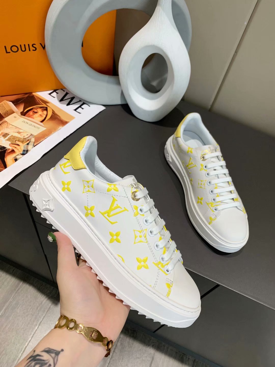 GLM - LUV Time Out Yellow Sneaker