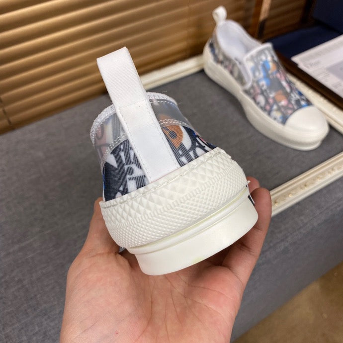 GLM - DIR B23 Slip MultiColor And White LOW-TOP SNEAKER