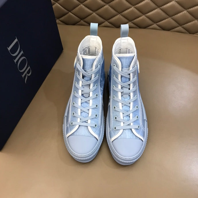 GLM - DIR B23 BLUE HIGH-TOP SNEAKER