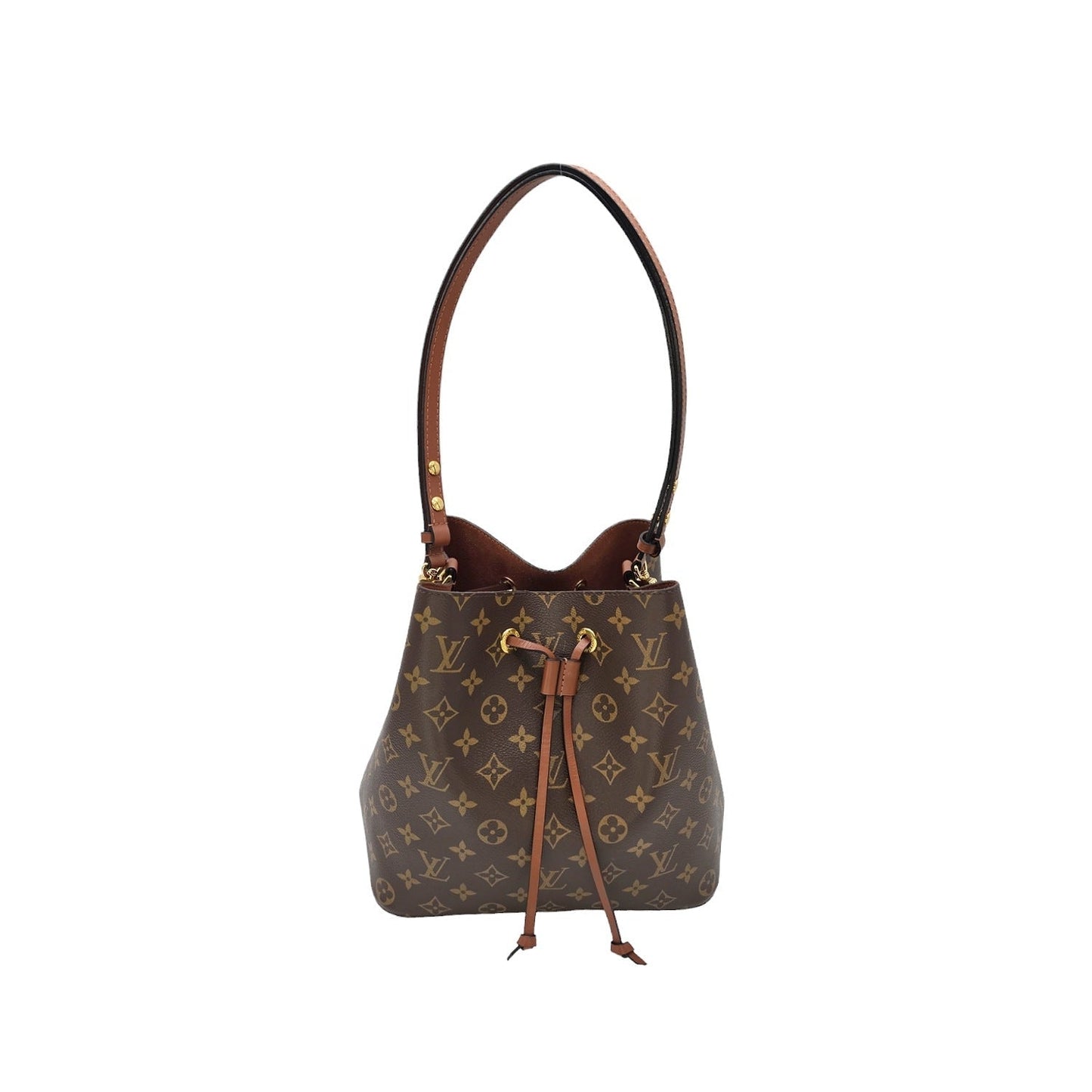 Louis Vuitton Monogram Caramel NÃ©oNoÃ© MM Bucket Bag