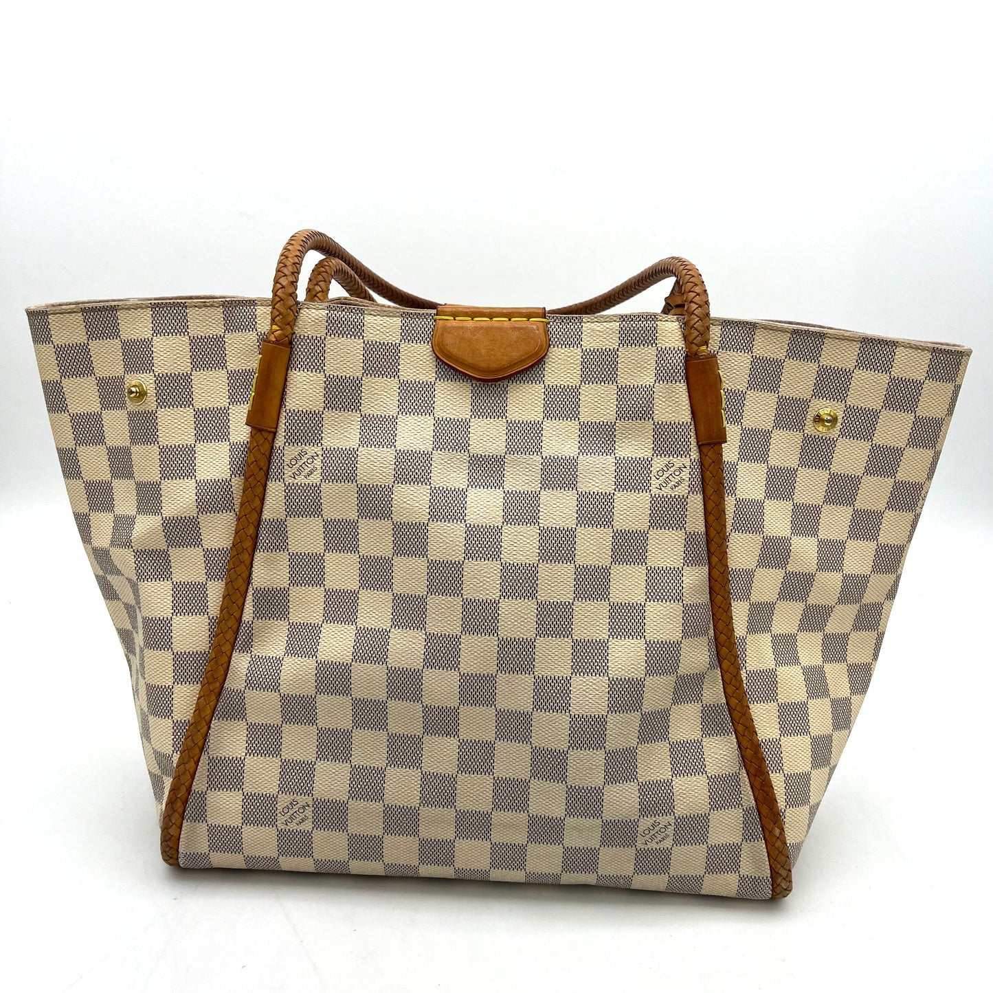 LOUIS VUITTON Damier Azur Propriano Rose Ballerine LA23078