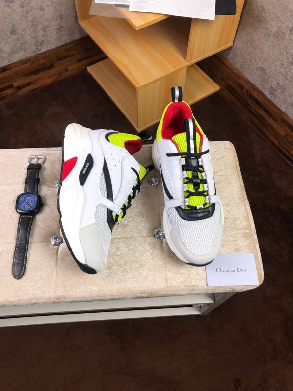 GLM - DIR B22 White And Yellow Sneaker