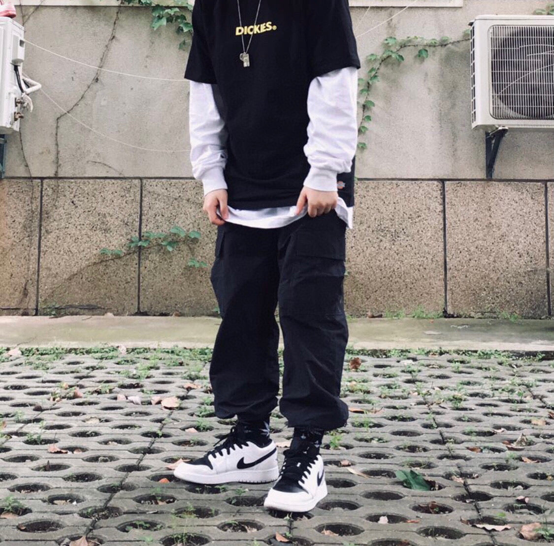 GLM - AJ1 low black and white panda
