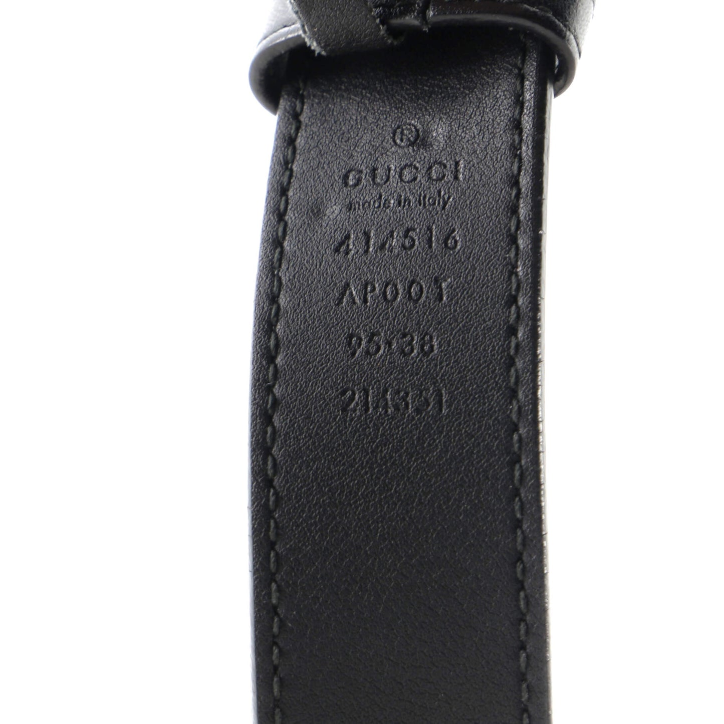 GG Marmont Belt Leather Medium 110