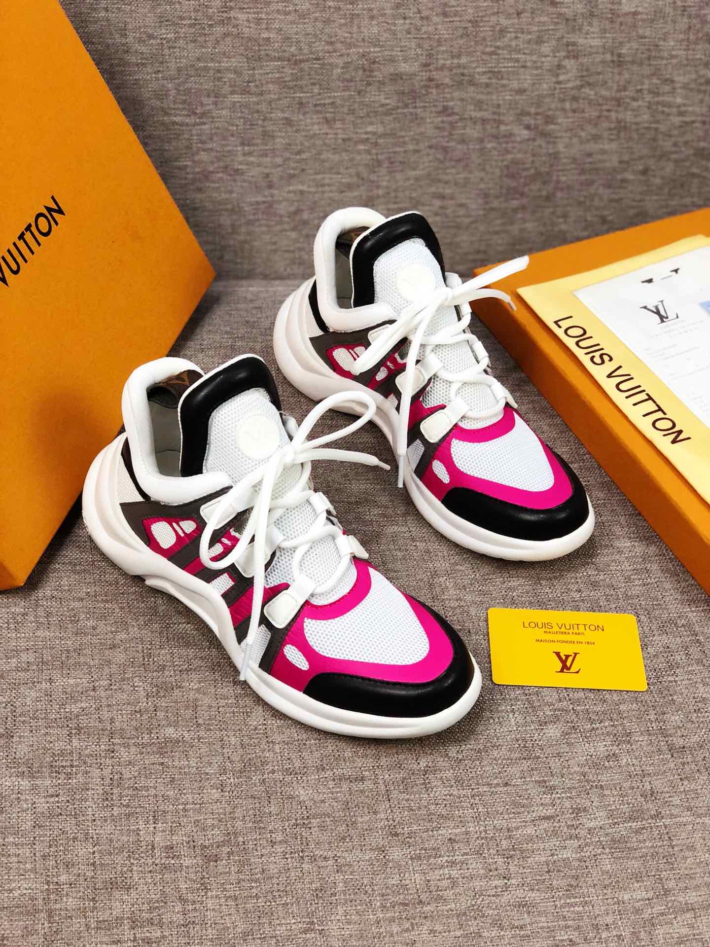 GLM - LUV Archlight Pink White Black Sneaker