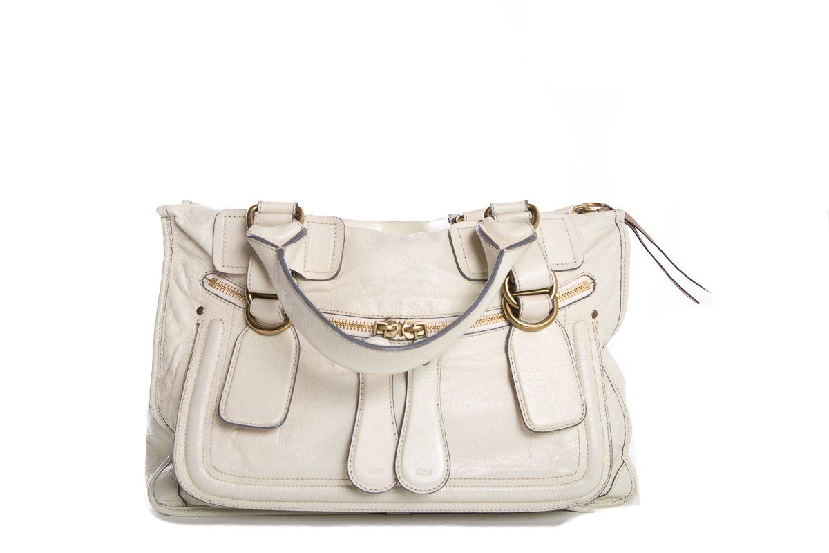ChloÃƒÆ’Ã‚Â© Ivory Handle Bag