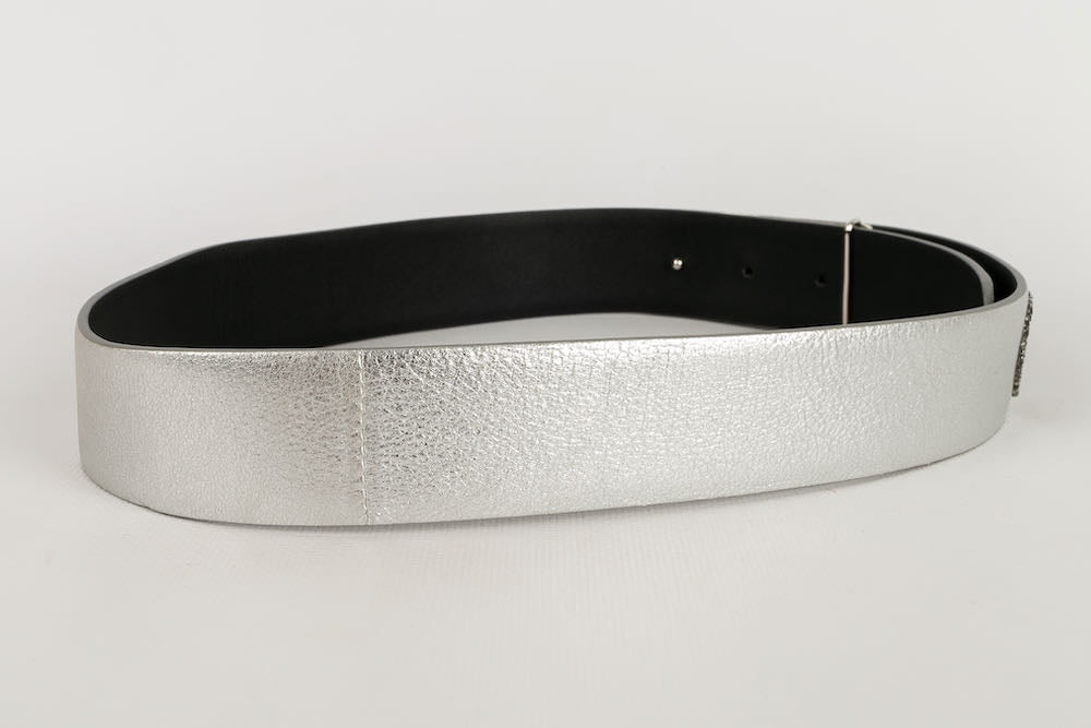 Ceinture argentÃ©e Chanel