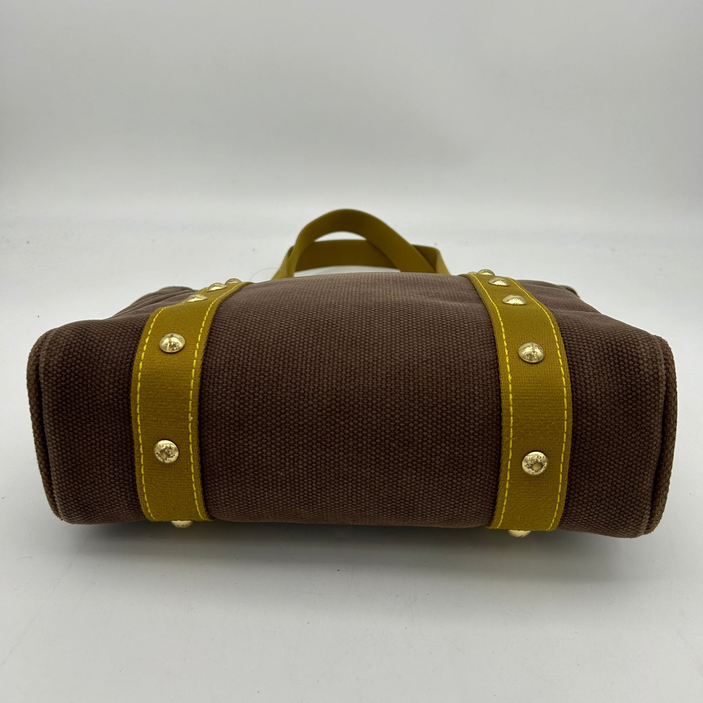 Louis Vuitton Antigua Mm Dark Brown Canvas Tote Bag