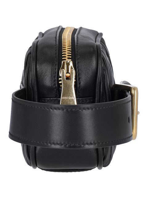 Miu Miu Women Puoch MatelassÃƒÆ’Ã‚Â© Logo