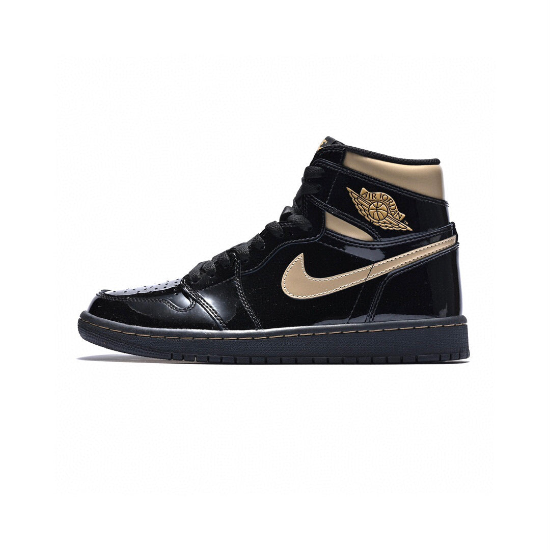 GLM - AJ1 High Black Gold