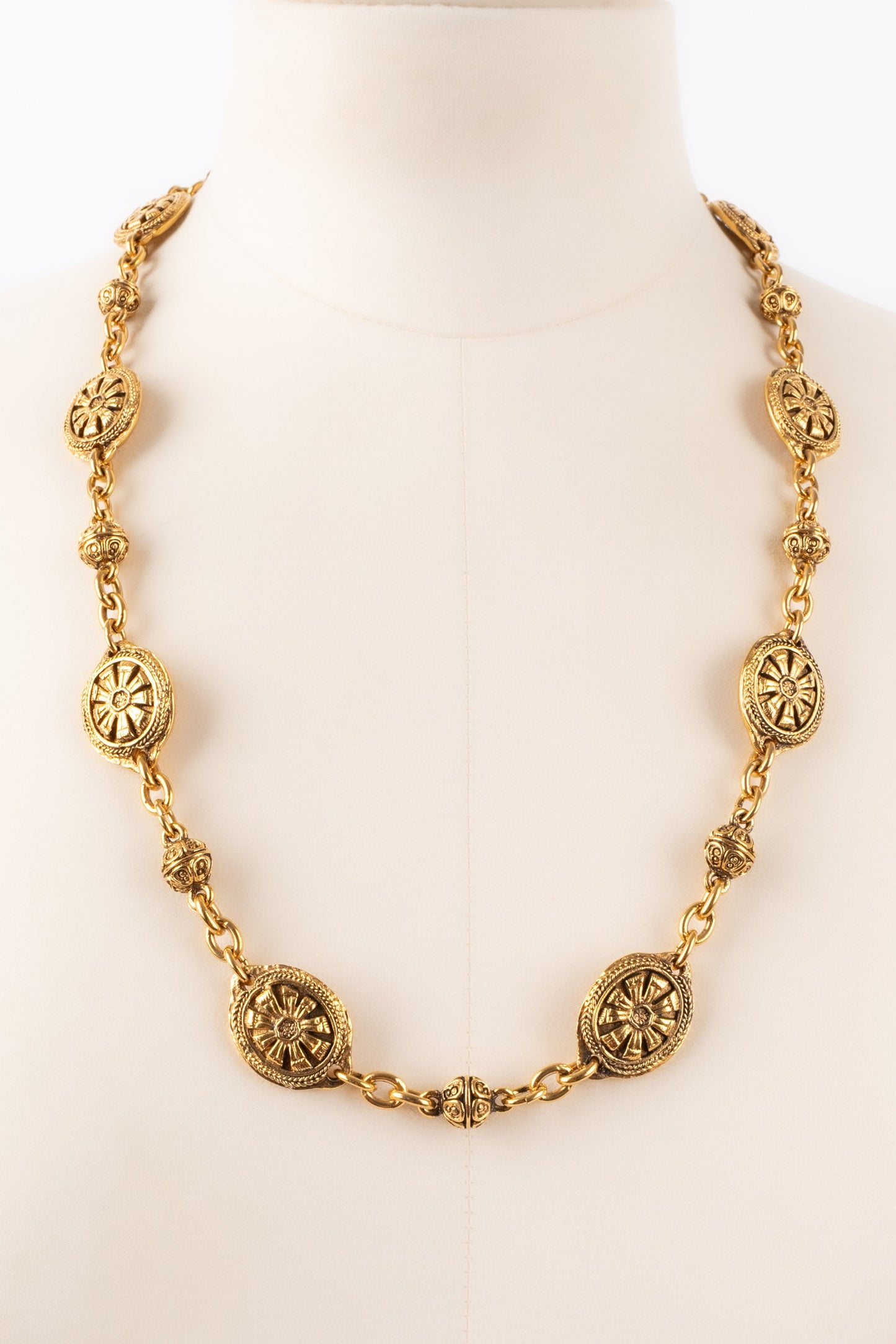 Collier dorÃƒÆ’Ã‚Â© Chanel 1980s