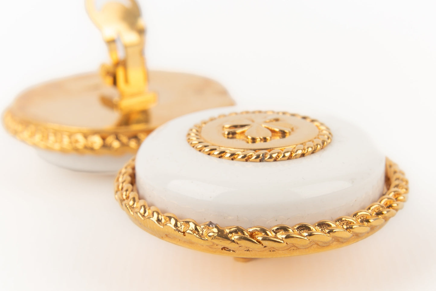 Boucles d'oreilles trÃ¨fles Chanel