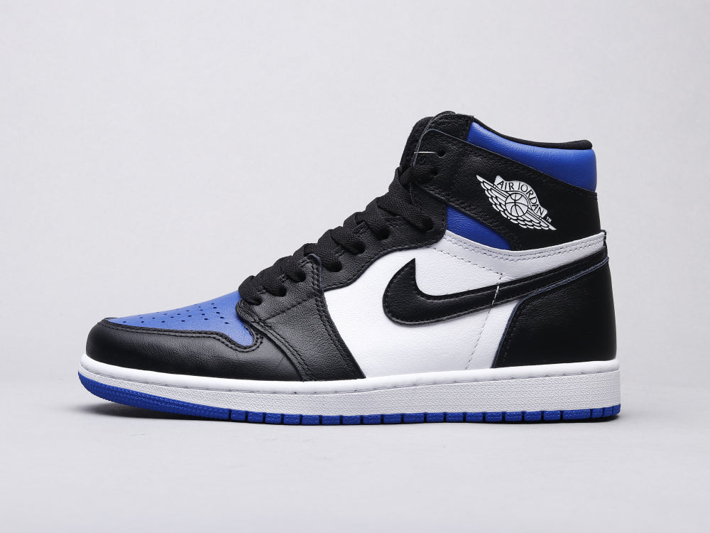 GLM - AJ1 black and blue toe