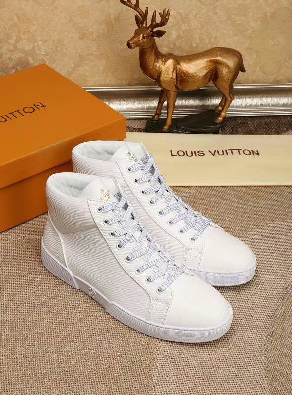 GLM - LUV HIgh Top LaGLM Up White Sneaker