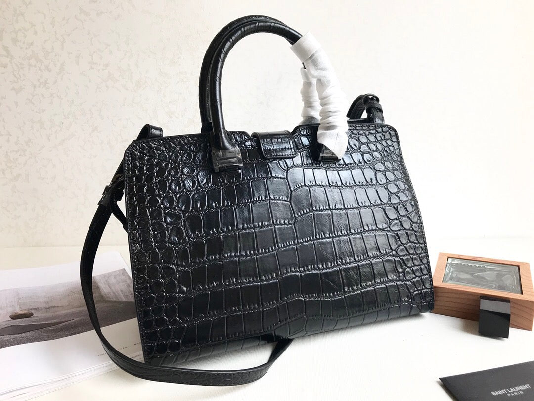 GLAMI Monogram Cabas Small Black For Women 12in/31cm YSL