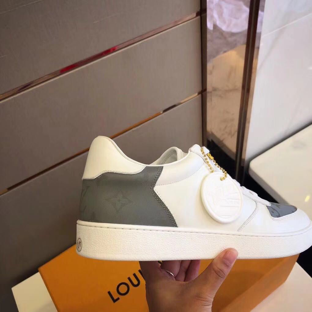 GLM - LUV Rivoli Low Gray White Sneaker