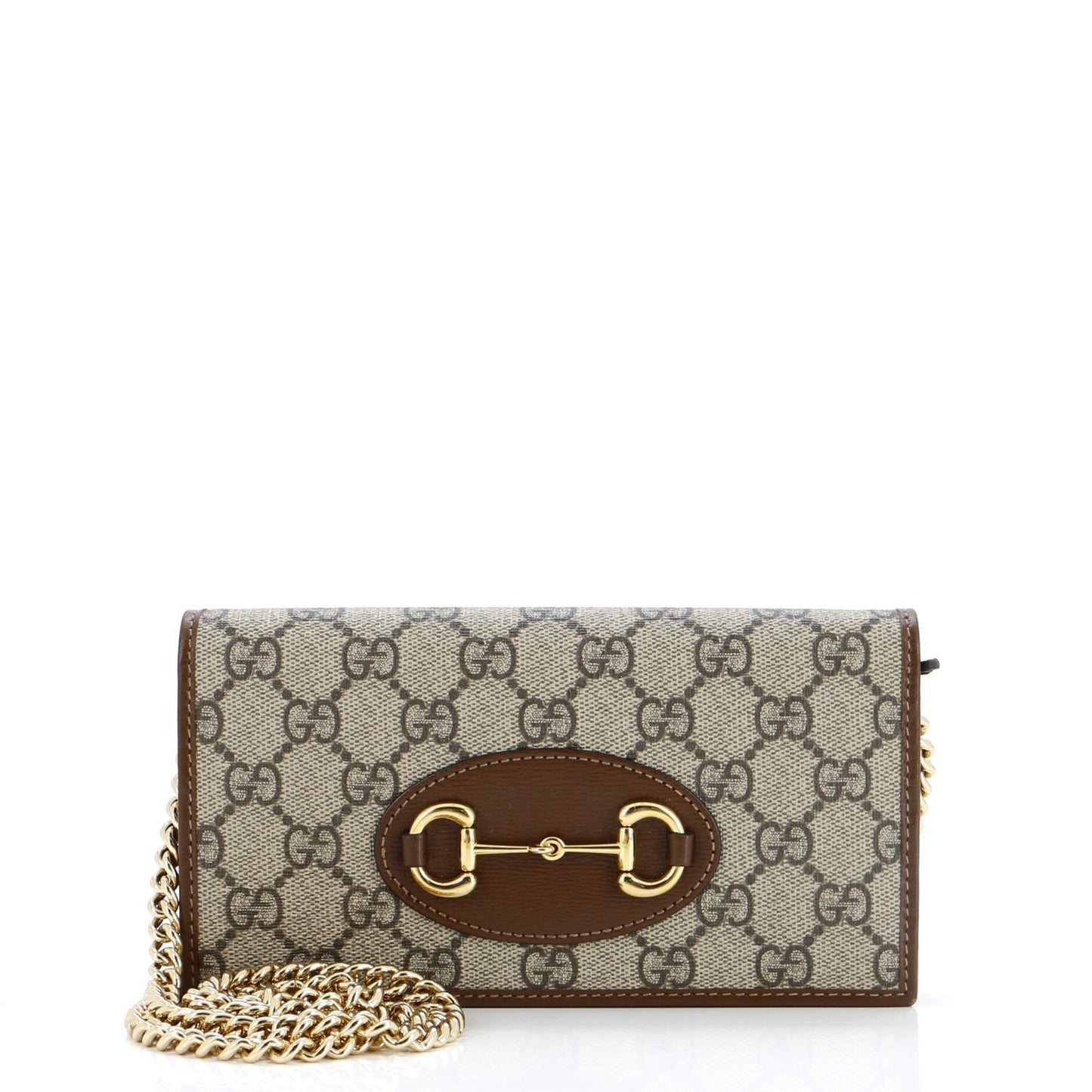 Horsebit 1955 Chain Wallet GG Coated Canvas