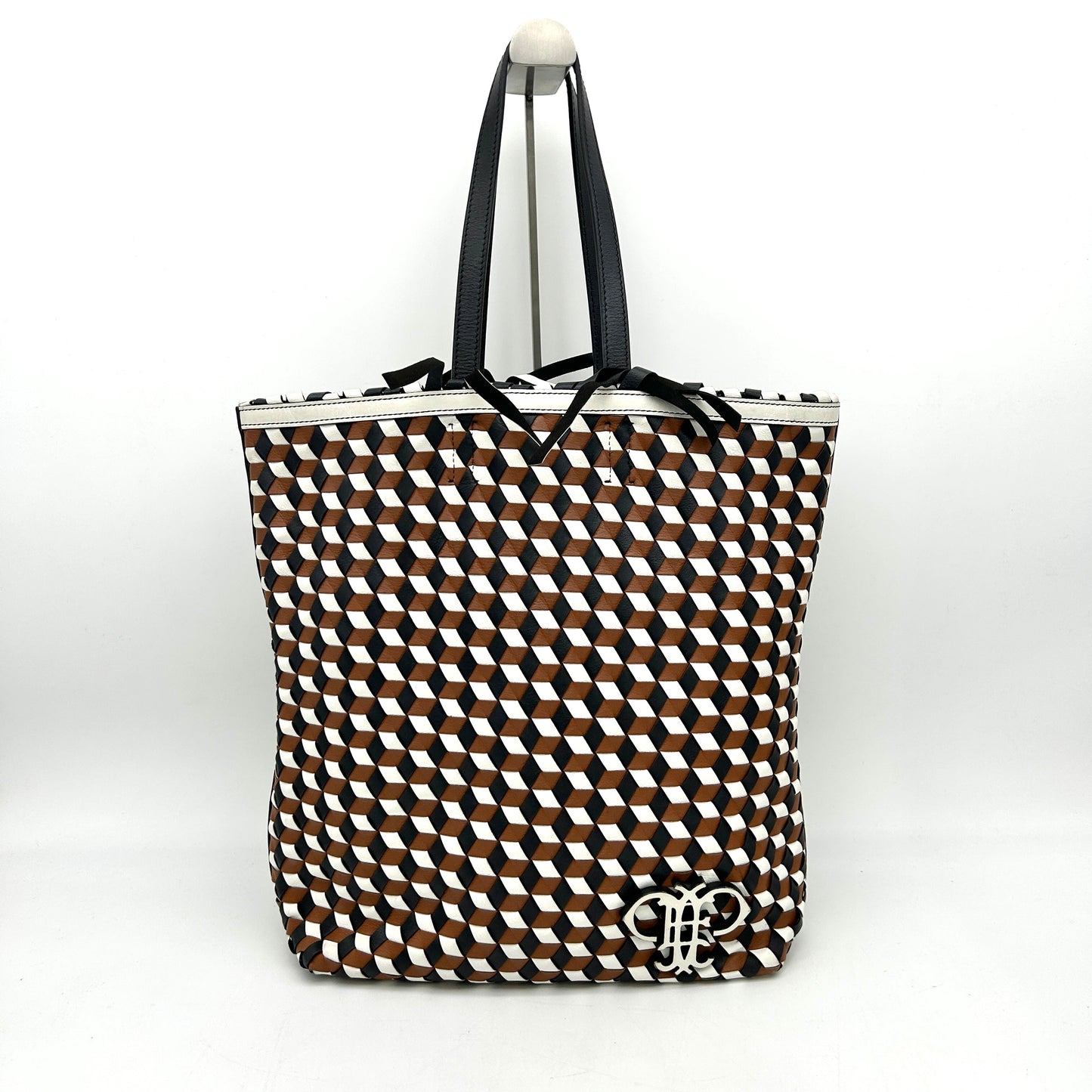 Emilio Pucci Tote Bag Multicolour in Leather LA21266