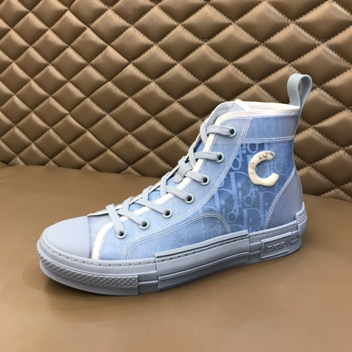 GLM - DIR B23 BLUE HIGH-TOP SNEAKER