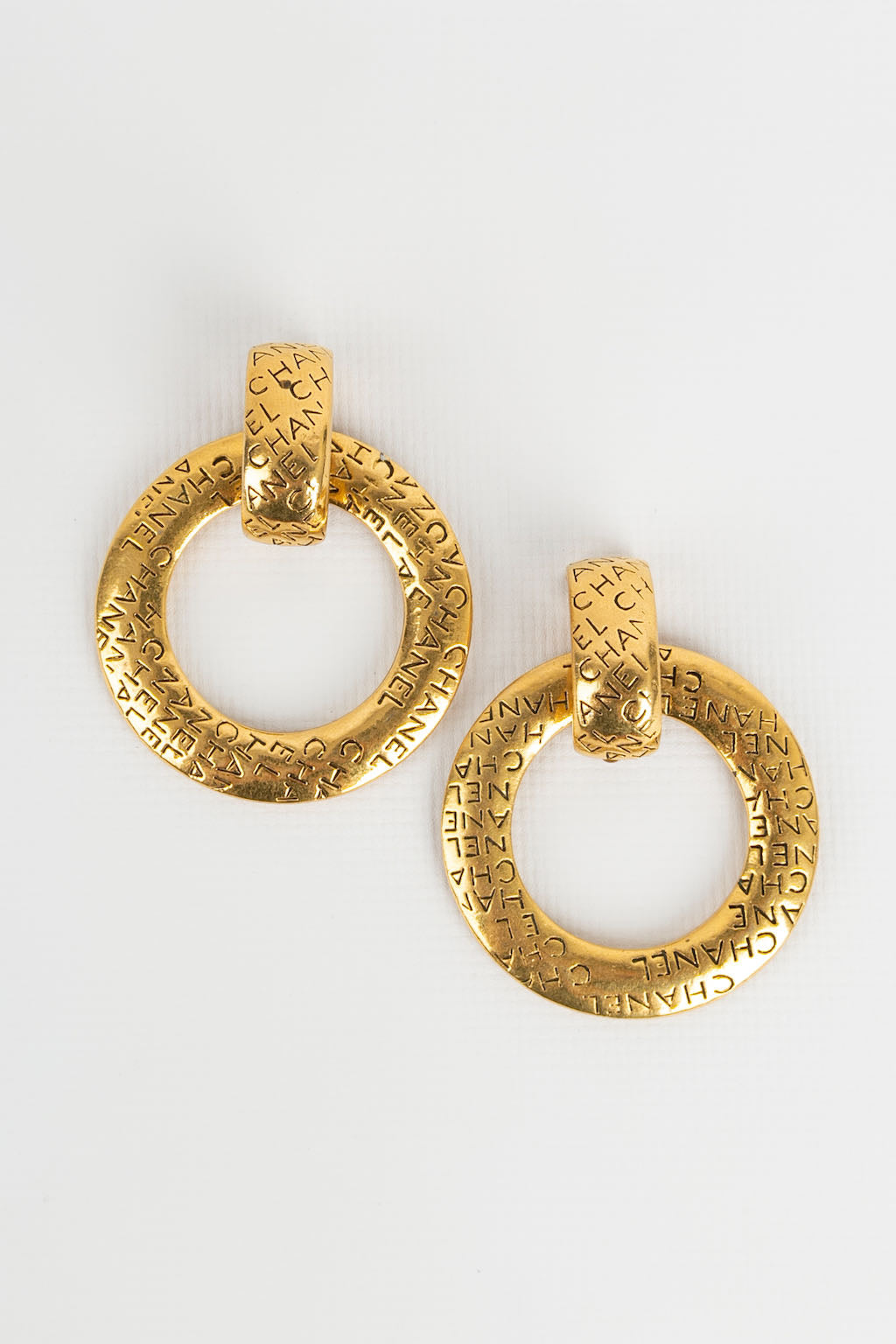 Boucles d'oreilles crÃ©oles Chanel