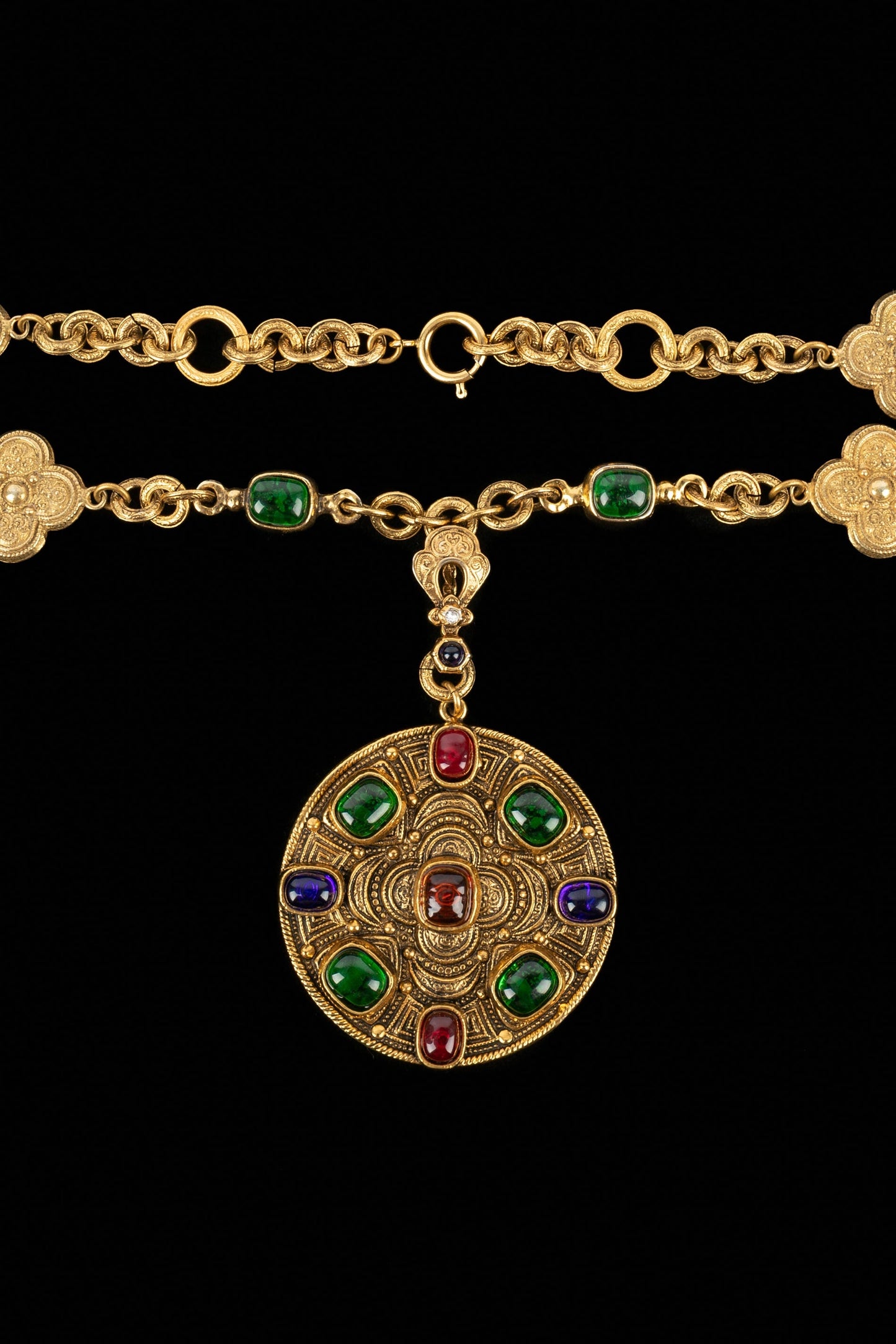 Collier byzantin Chanel 1984