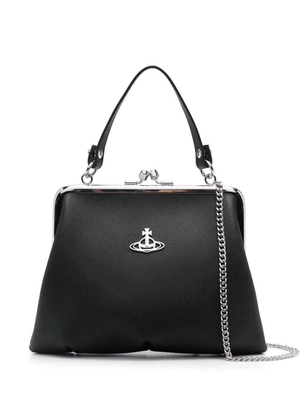 Vivienne Westwood Women Saffiano Finish Granny Frame Purse