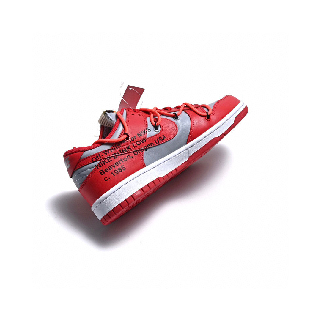 GLM - OW x Dunk Silver Red