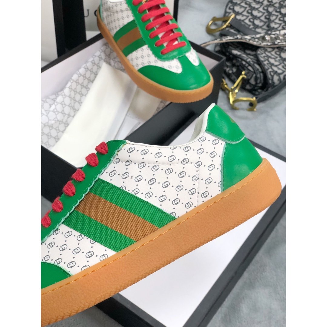 GLM-GCI  Screener Leather green Sneaker 091