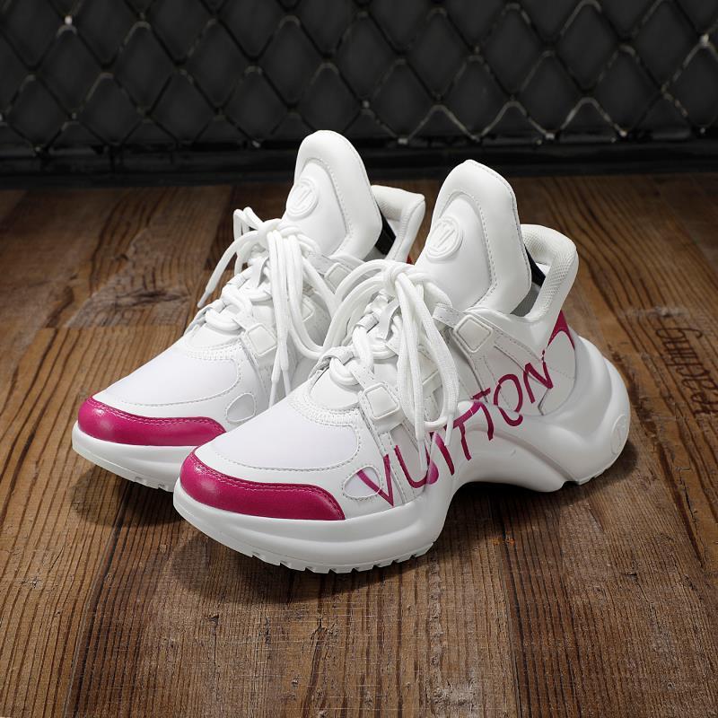 GLM - LUV Archlight White Pink Sneaker